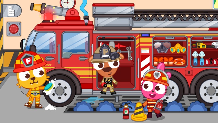 Papo Town Fire Department