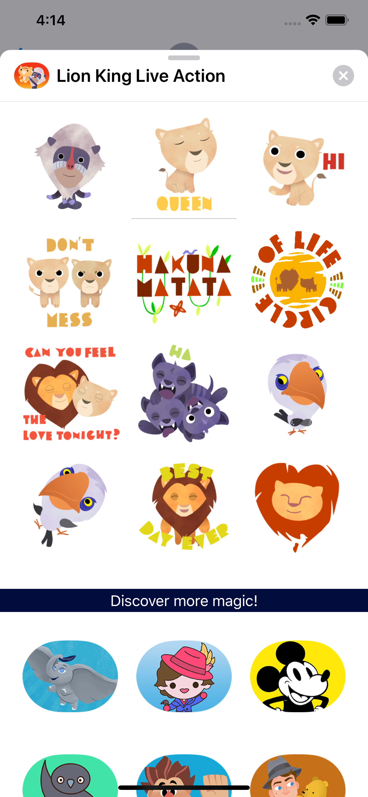 The Lion King Stickers