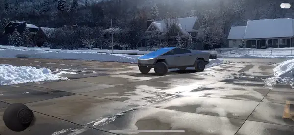 AR Cybertruck