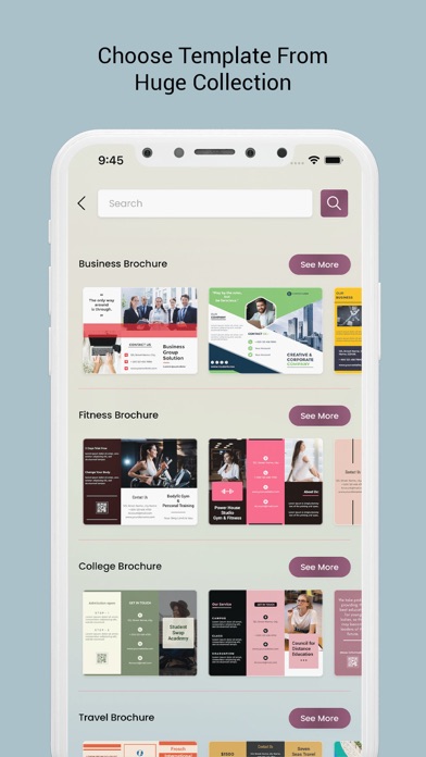 Brochure Maker - Infographic Screenshot