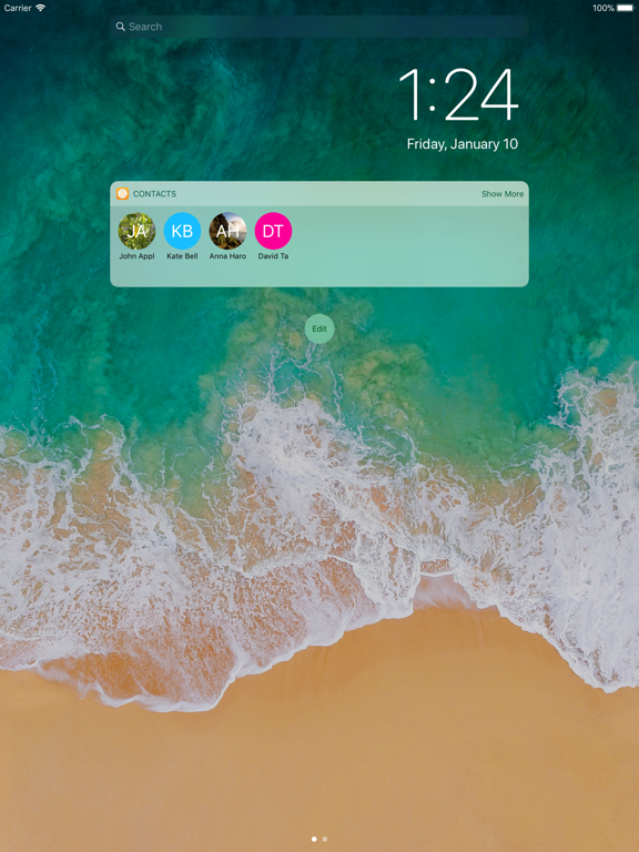 Screenshot #4 pour Favorite Contacts - Launcher