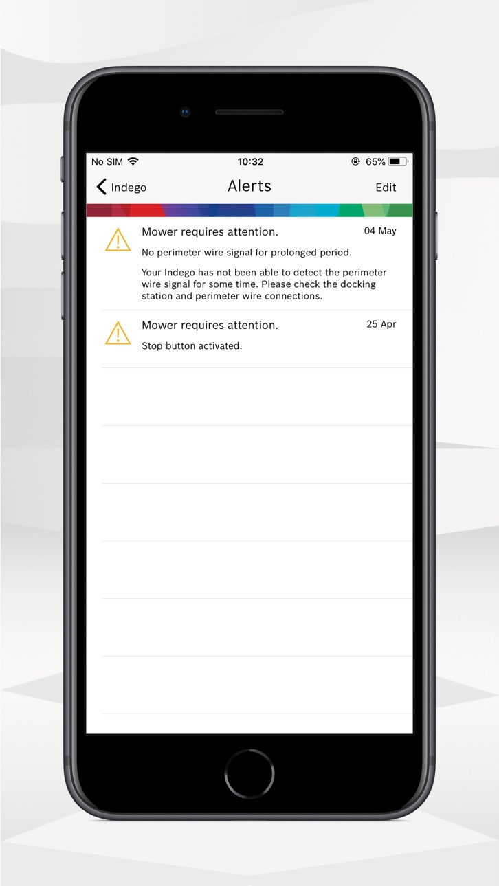 iPhone screenshot