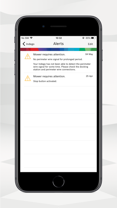 Bosch Smart Gardening Screenshot