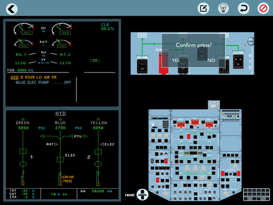 Screenshot #5 pour Airbus A320 ecam Pilot trainer