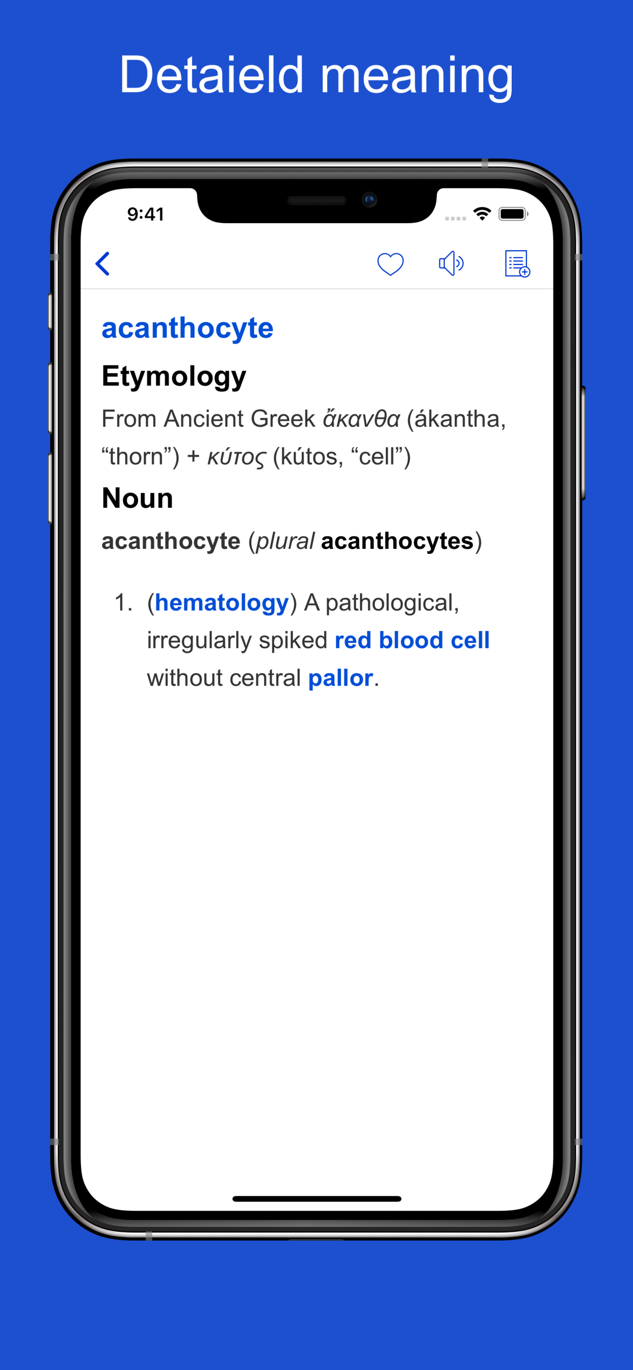 Medical Terminology Etymology screenshot 3