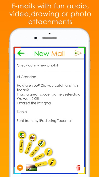 Tocomail - Email for Kidsのおすすめ画像3