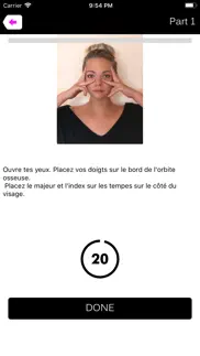facefitness - exercice du visa iPhone Captures Décran 4
