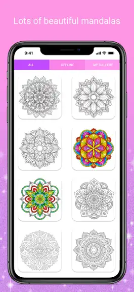 Game screenshot Mandala Color by Number apk