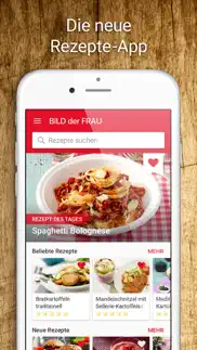 rezepte von bild der frau iphone bildschirmfoto 1