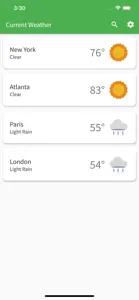 ZP Weather screenshot #1 for iPhone