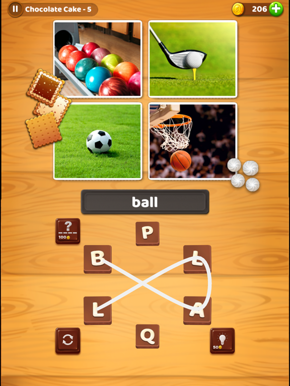 Wordpics! iPad screenshot