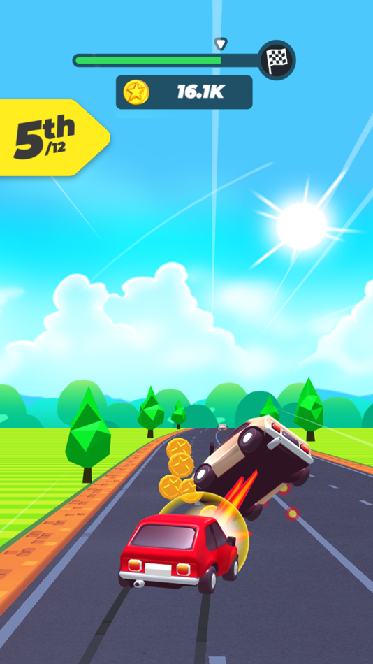 #4. roadcrash.io (iOS) 由: Lucky Kat Studios