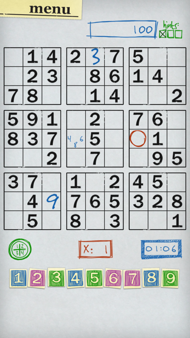 iSudoku LITE screenshot 3