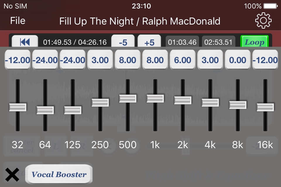 Pitch Shift / EQ / AUv3 Player screenshot 3