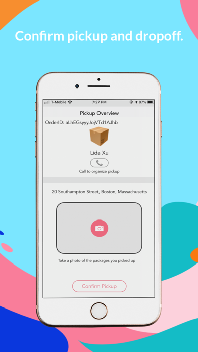 Couree Driver iPhone screenshot 4 - Business app