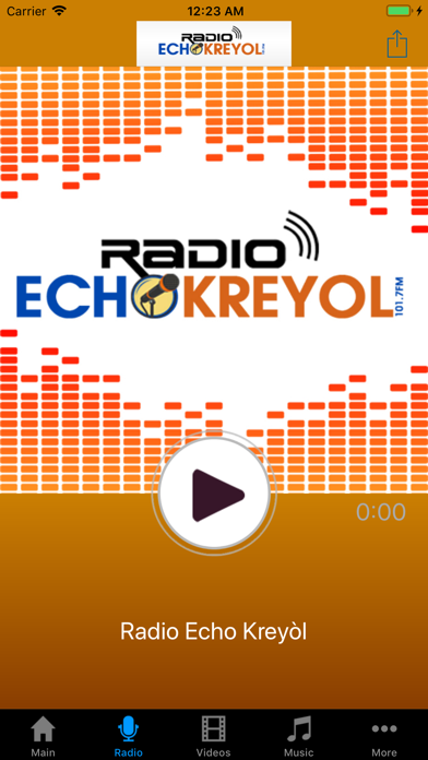 Screenshot #1 pour Radio Echo Kreyòl