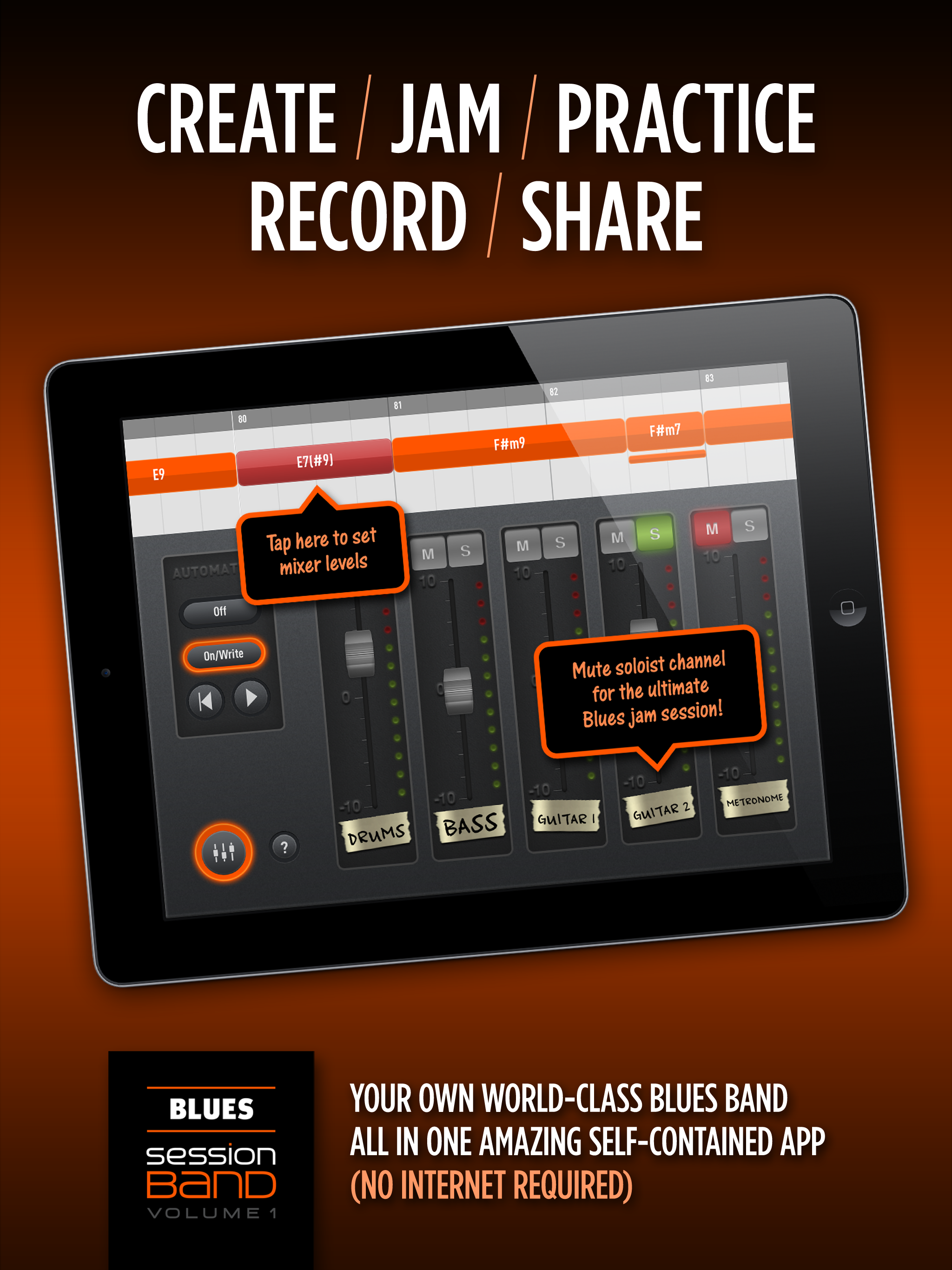 SessionBand Blues 1