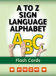sign alphabet flash cards ipad images 2