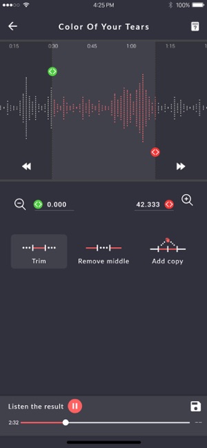Mp3 cutter - 音頻 切割 機(圖2)-速報App
