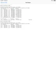 iperf - speed test tool iPad Captures Décran 4