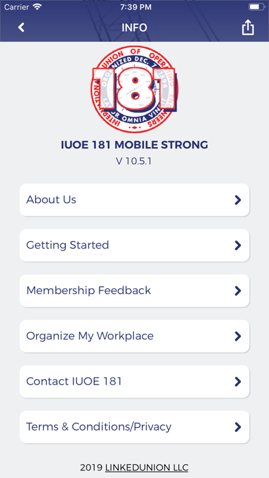 IUOE 181 Screenshot
