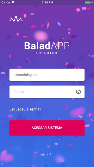 BaladAPP Produtor screenshot 2