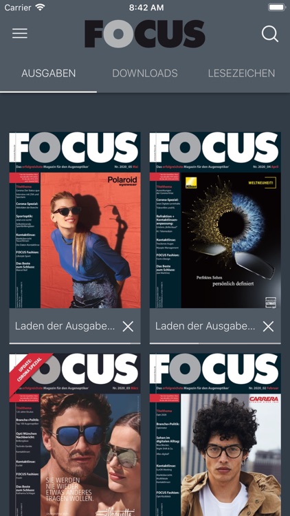 FOCUS - Die App für Optiker