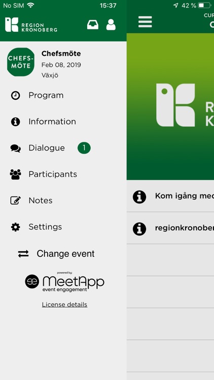 Region Kronoberg Event