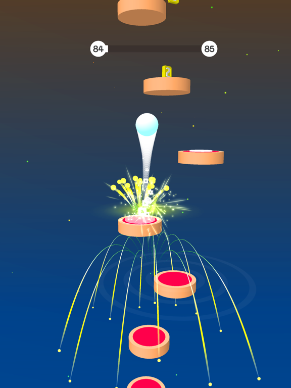 Hop Ball Run: Jump on Tiles 3D iPad screenshot 4 - Games app
