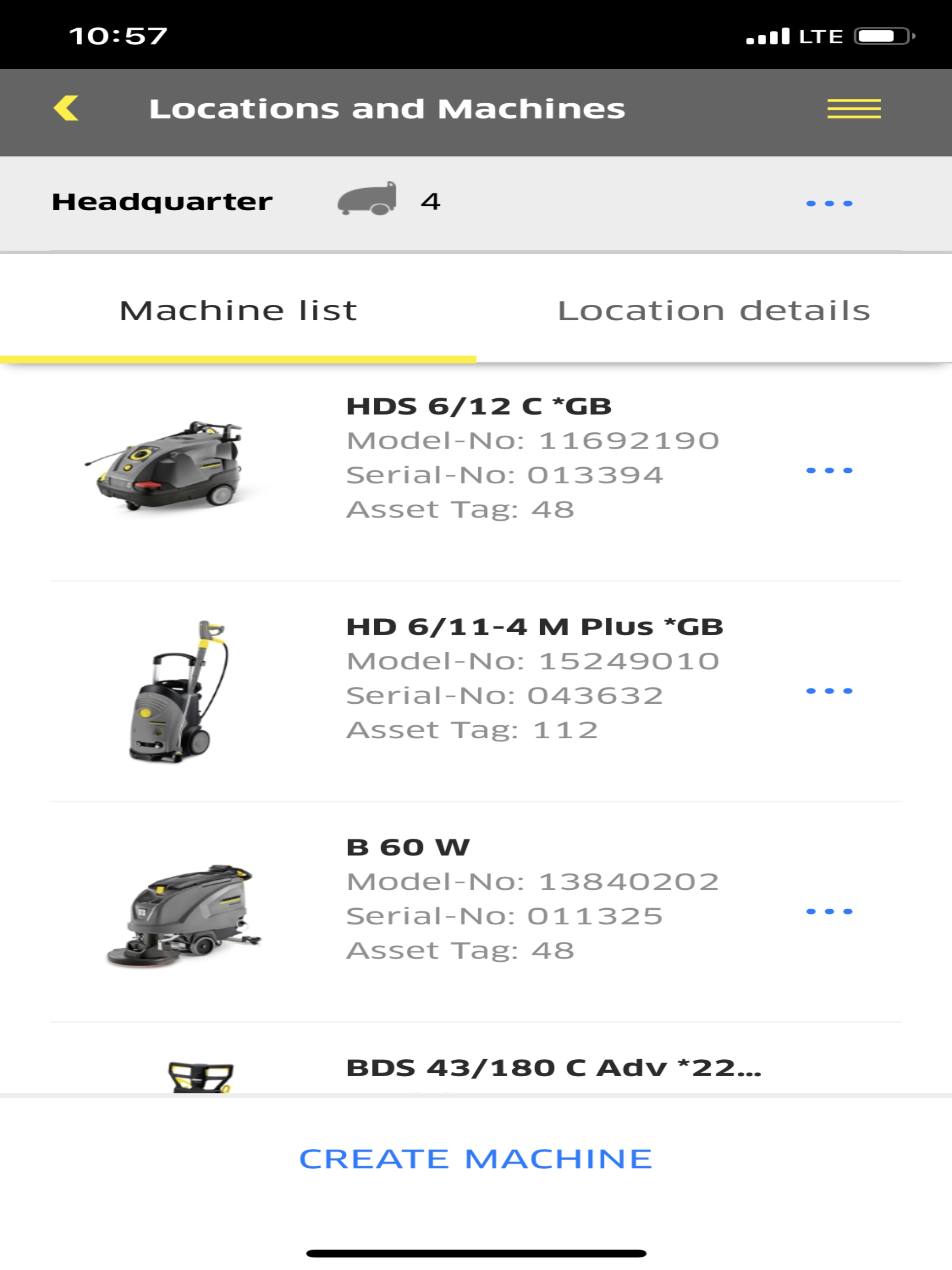 Kärcher Service App