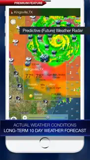 weather alert map push iPhone Captures Décran 2