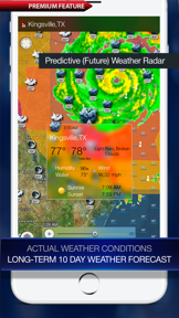 Weather Alert Map PUSH screenshot