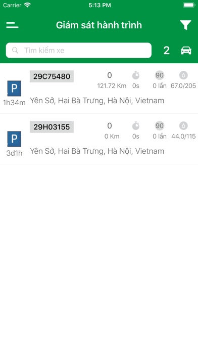 Screenshot of Instek GPS