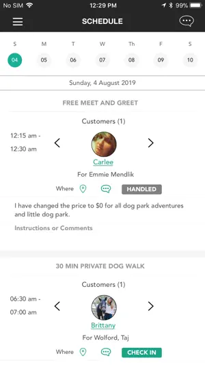 HANDLR Team screenshot 1