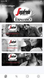 segafredo iphone screenshot 2