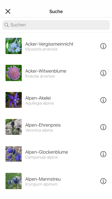 How to cancel & delete Alpenblumen bestimmen from iphone & ipad 2