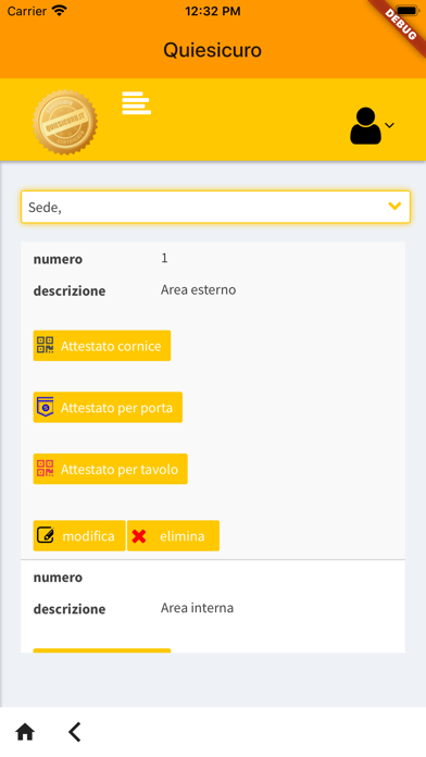 Quiesicuro Screenshot