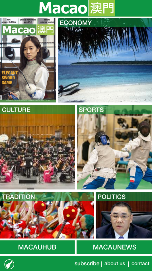 #1. Macao-Magazine (iOS) By: 澳門特別行政區政府新聞局 - Government Information Bureau of the MSAR