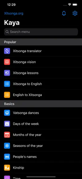 Game screenshot Xitsonga Dictionary apk