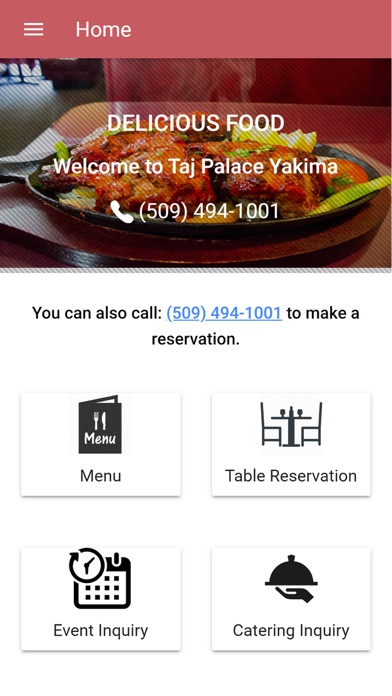 Taj Palace Yakima Screenshot