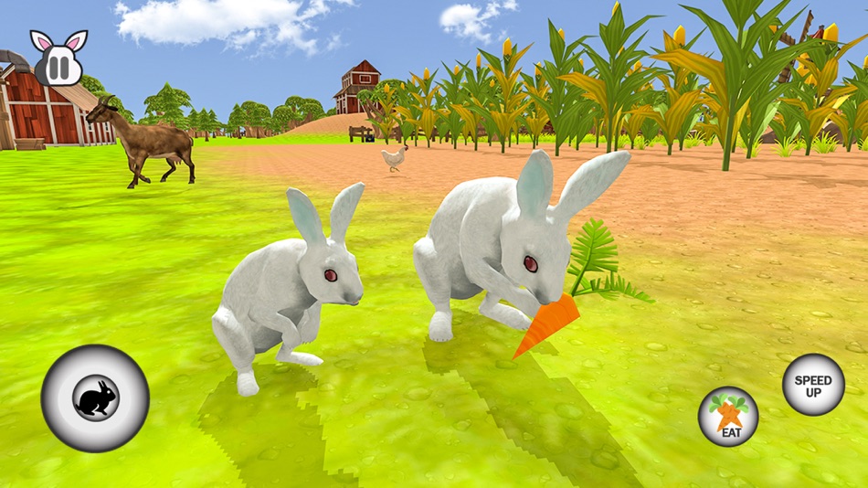#3. My Rabbit Bunny Simulator (iOS) By: Muhammad Uzair Mumtaz