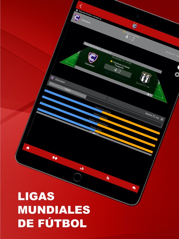 Cienciano iPad screenshot 6 - Sports app