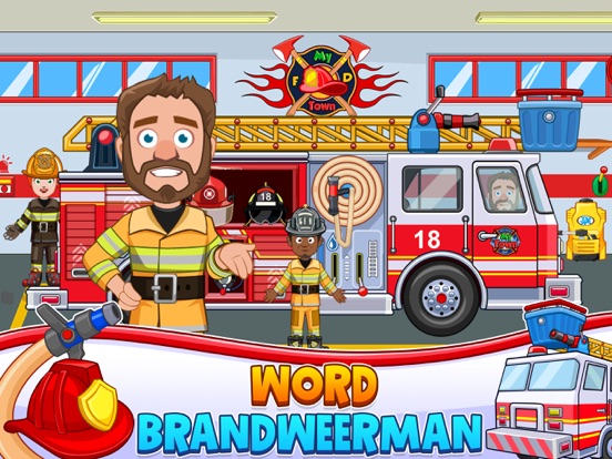 My Town : Fire station Rescue iPad app afbeelding 3