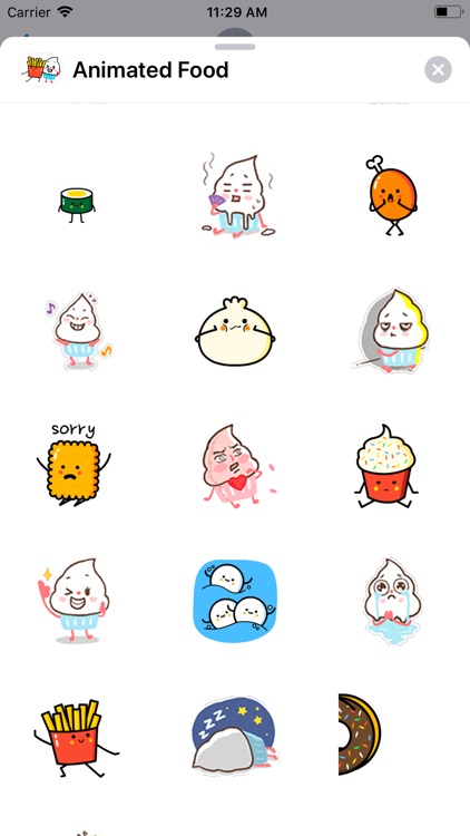 Animated Food: Meal Friends