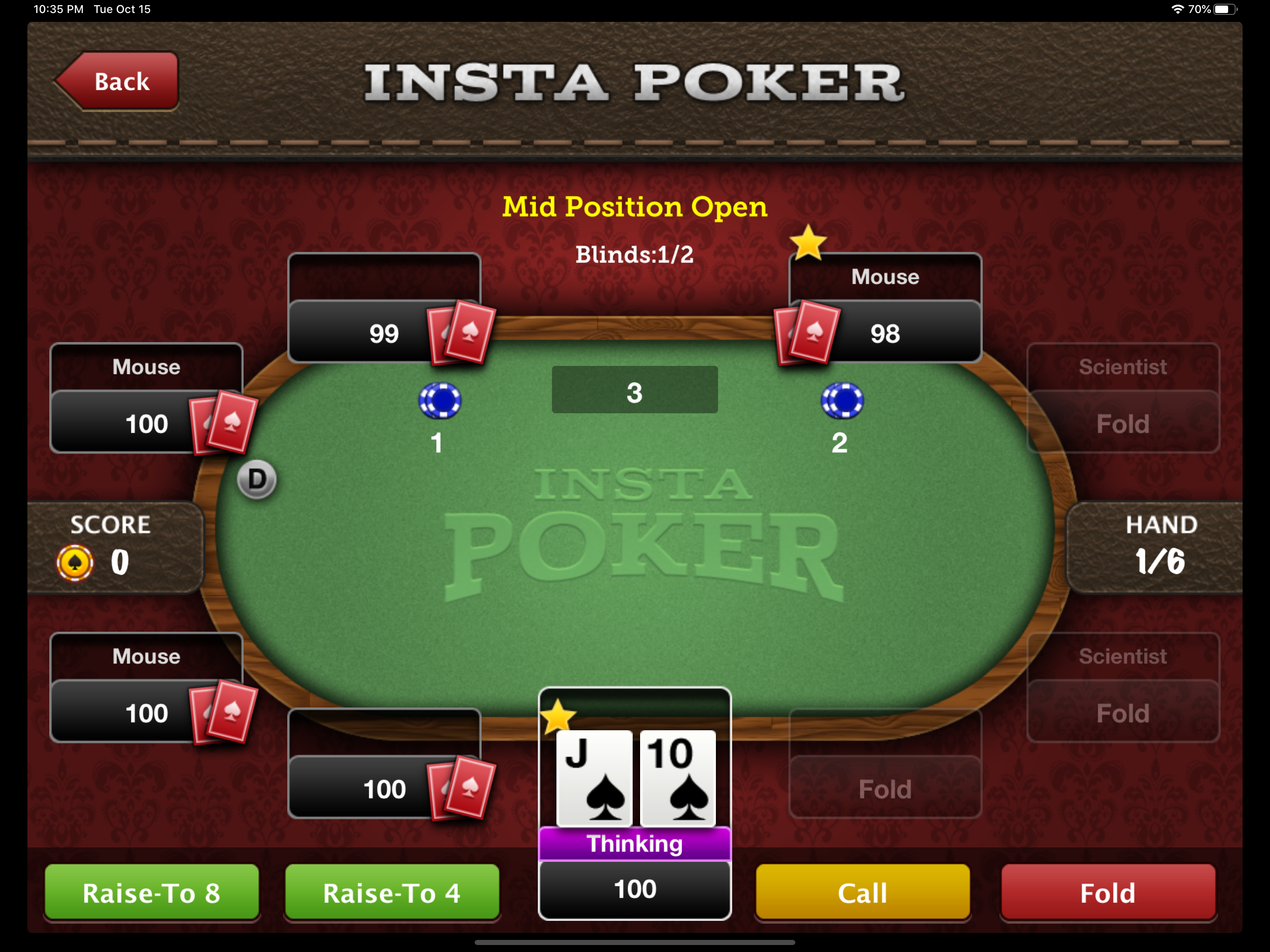 Insta Poker Coach Texas Holdem