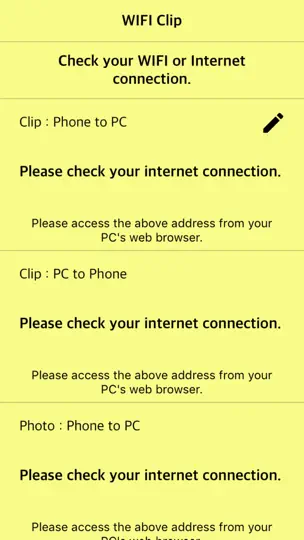 WIFI Clip - Send Clipboard iPhone Screenshot 2