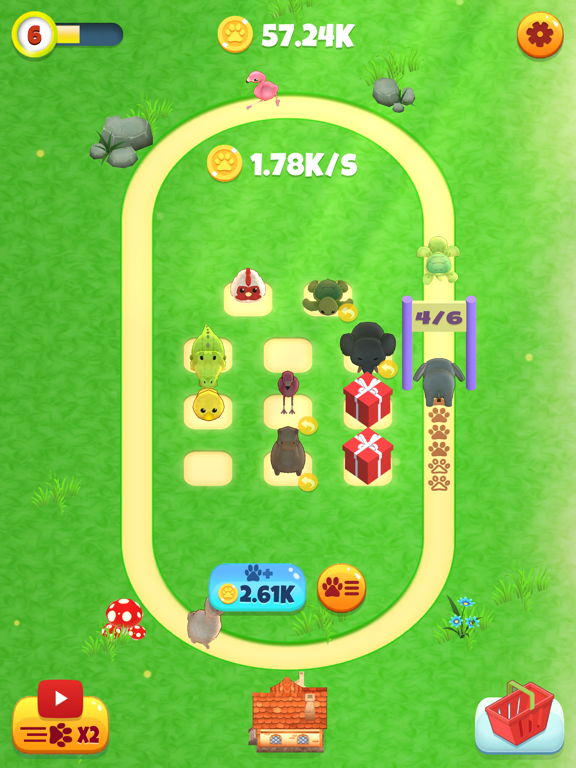 Screenshot #4 pour Animal Merge Run