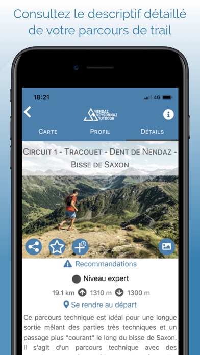 Screenshot #3 pour Nendaz Veysonnaz Outdoor