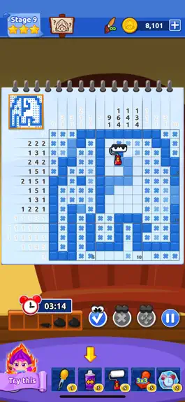Game screenshot The Magic Brush -  Nonogram mod apk