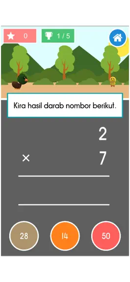 Game screenshot Belajar Matematik Darab Bahagi mod apk
